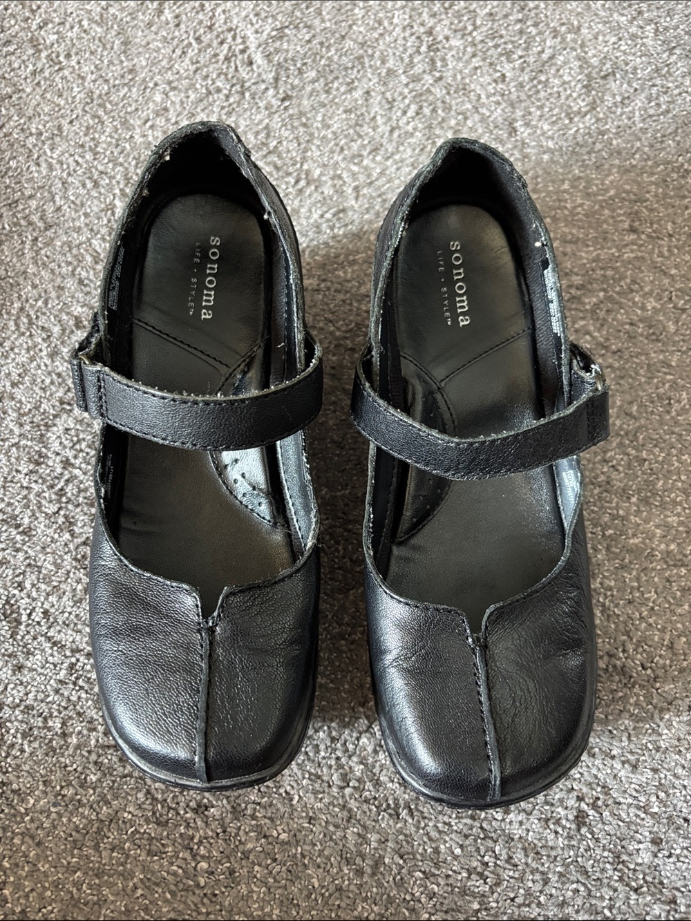 Sonoma Black Mary Jane School Shoes